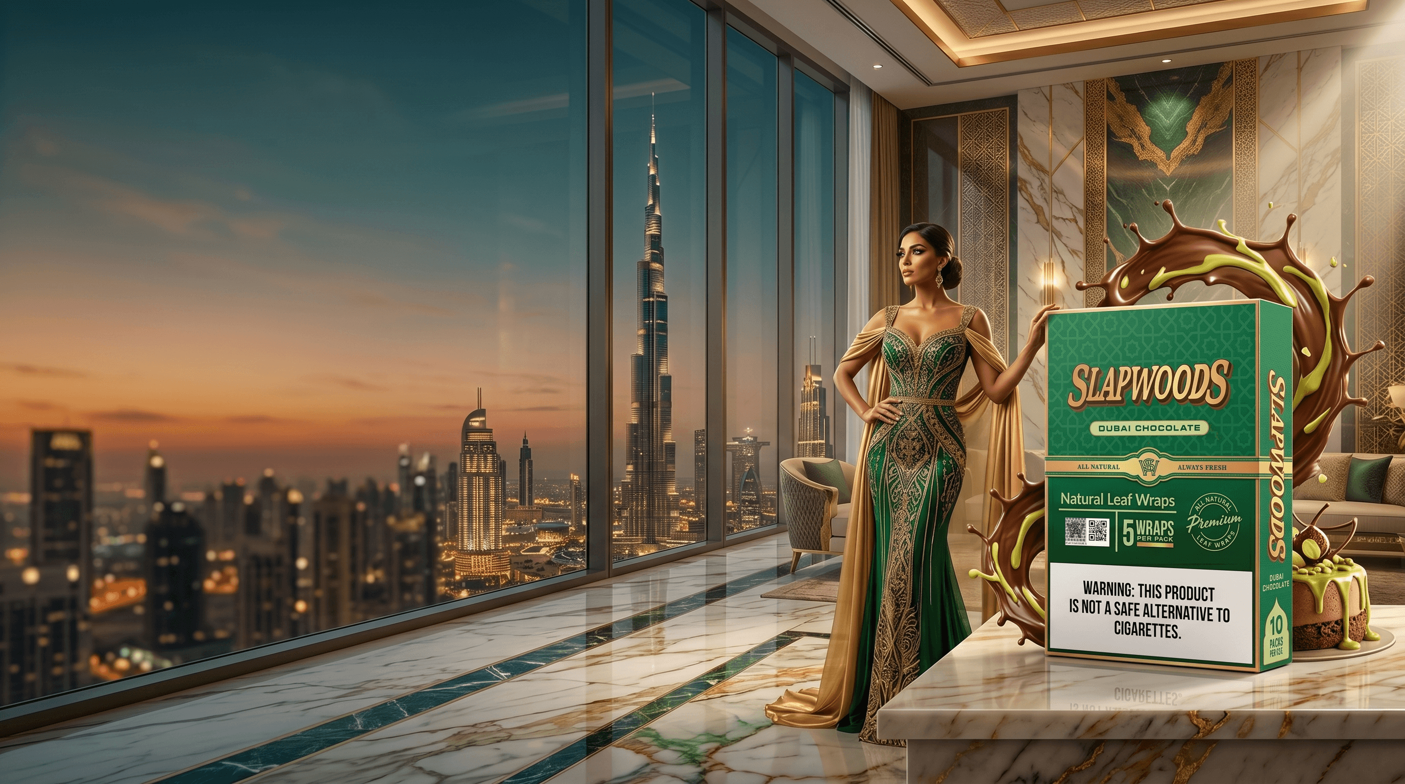 Slapwoods Dubai Chocolate — new drop