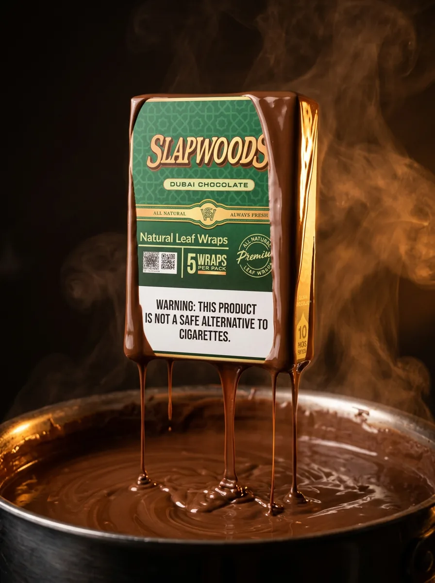Slapwoods Dubai Chocolate wraps